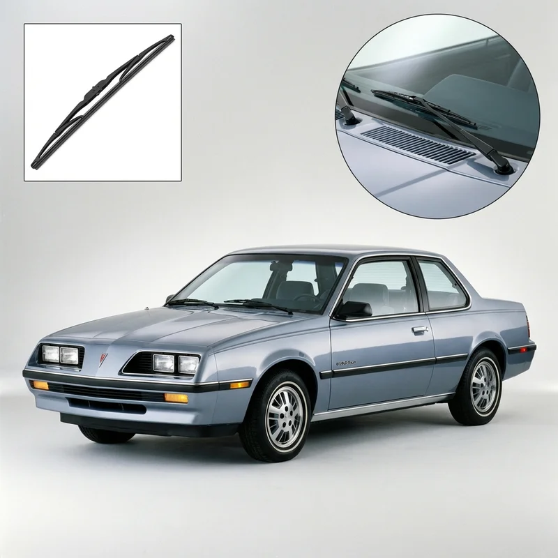 Passenger Side Wiper Blade for Pontiac J2000 Sunbird (1984 - 1985) - 1